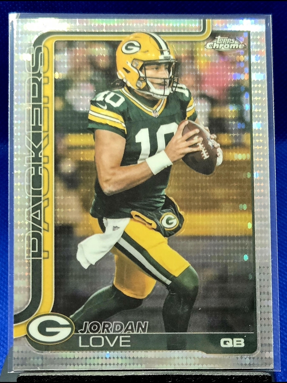 2025 Topps Green Bay Packers Jordan Love Football Card - PULSAR